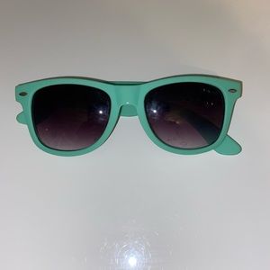 Claire’s: Mint green sunglasses